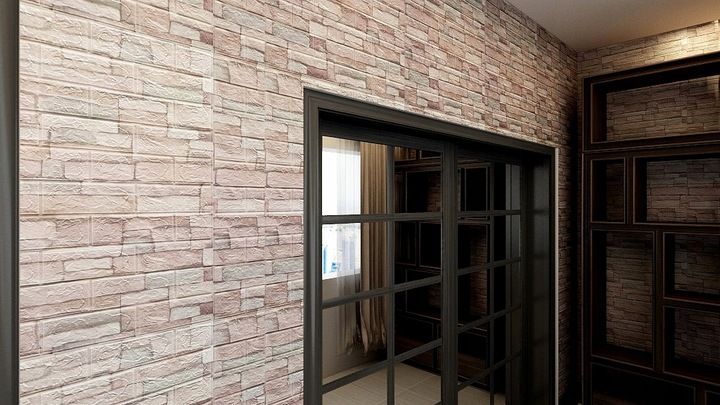 PANELE 3D ŚCIENNE SAMOPRZYLEPNE CEGŁA TAPETA #2 zdjęcie 4