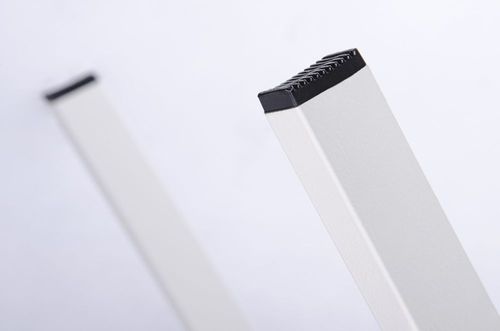 Krzesło SPLIT PREMIUM białe - aluminium, nogi białe na Arena.pl