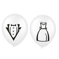 Balony na ślub wesele 12cali 14szt
