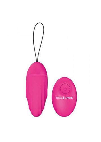 Jajko/wibr-OVETTO VIBRANTE ELYS RIPPLE EGG REMOTE CONTROL PINK na Arena.pl