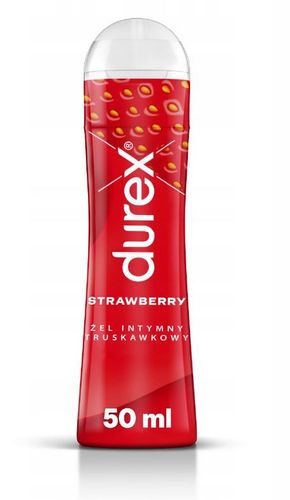 DUREX Arouser 12szt Stymulując + Żel Intymny Strawberry Truskawka 50ml na Arena.pl