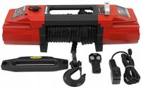 wyciągarka elektryczna 12v 6120kg wciągarka linowa samochodowa lawety 24m
