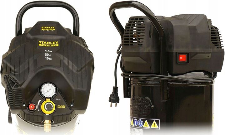 STANLEY FATMAX KOMPRESOR BEZOLEJOWY SPRĘŻARKA 30L zdjęcie 10