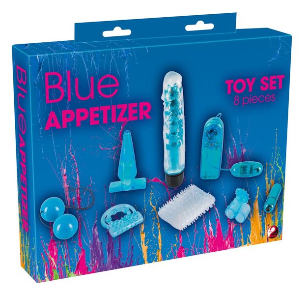 Blue Appetizer 8-Piece Set zdjęcie 1