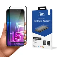 Szkło 9H 3mk HardGlass Max Lite™ na iPhone 15 Pro