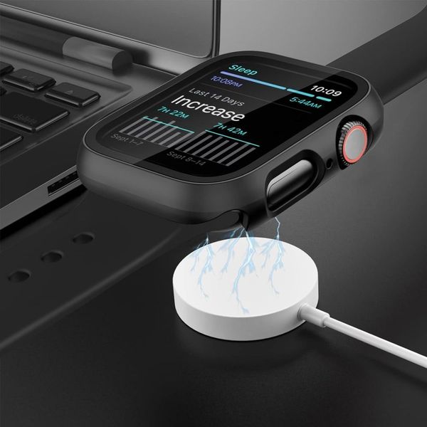 tech-protect defense360 apple watch 10 (46 mm) clear zdjęcie 2