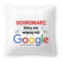 Poduszka Dla Ochroniarza Na Urodziny Prezent Z Nadrukiem Ze Zdjęciem
