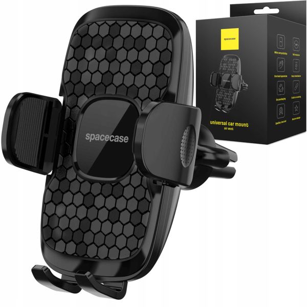 Spacecase Car Holder Sc12 Ghost Air Vent Black zdjęcie 1