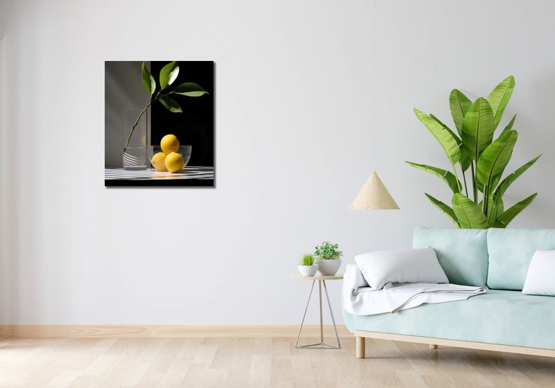 Obraz 60x70cm Cytrusowa Aranżacja zdjęcie 2