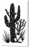 Obraz 60x100cm Kaktus w Krasie