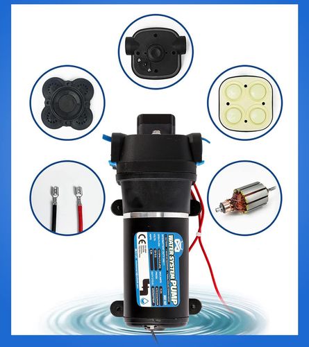 NIEKOMPLETNA Automatyczna pompa wodna Mxmoonant 17 l/min 12 V 2,4 bar MX-40 na Arena.pl
