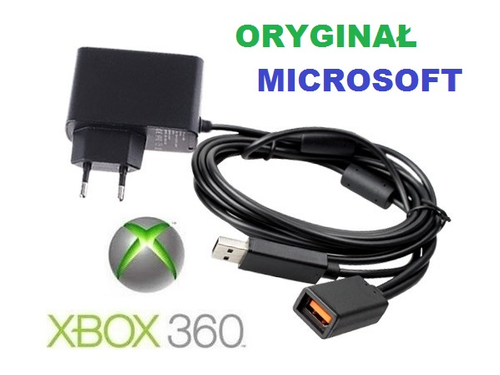 ORYGINALNY ZASILACZ KINECT MICROSOFT - NOWY na Arena.pl