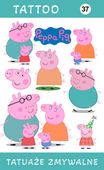 Tatuaże zmywalne Świnka Peppa