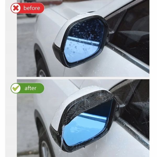 Daszek lusterka osłona przeciwdeszczowa carbon 3M zdjęcie 12