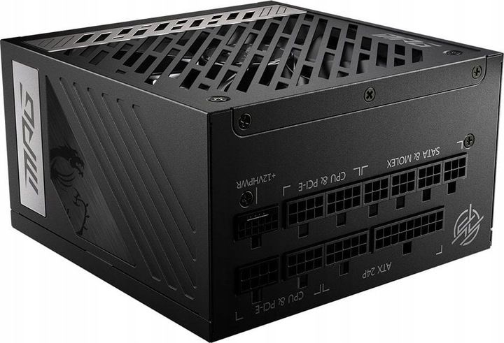 Zasilacz MSI MPG A1000G PCIE5 1000W zdjęcie 1