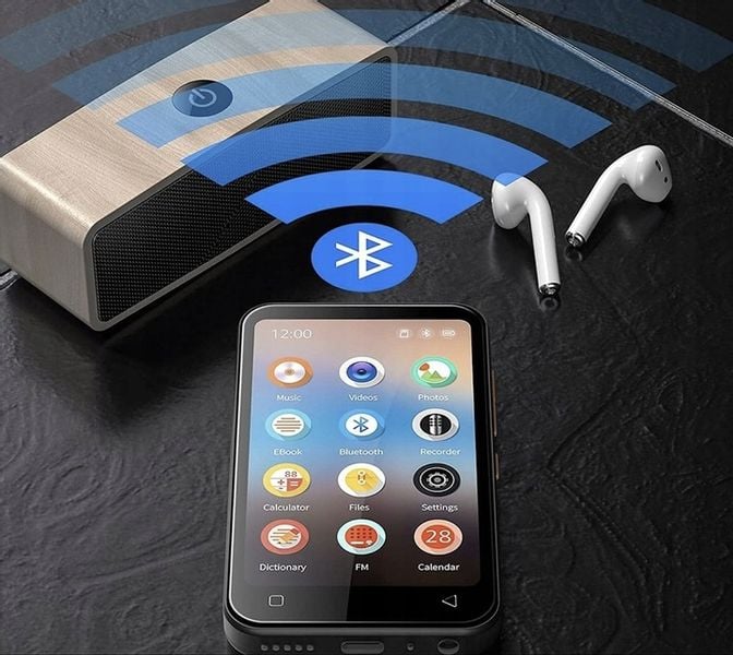 Odtwarzacz MP3 MP4 dotykowy Video Bluetooth WIFI HiFi+ słuchawki KARTA 64GB zdjęcie 16