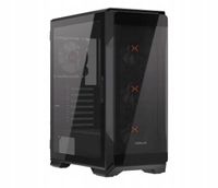 Obudowa gamingowa PC Krux Heko 4 wentylatory z ARGB szkło hartowane