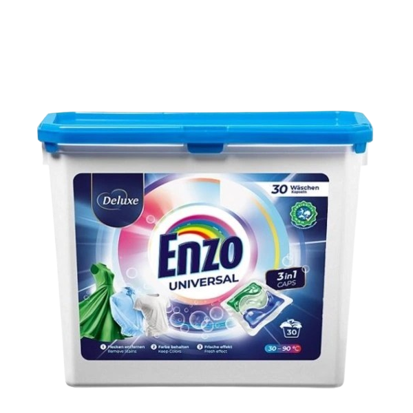 ENZO Universal 3w1 Kapsułki do prania - 30szt zdjęcie 1