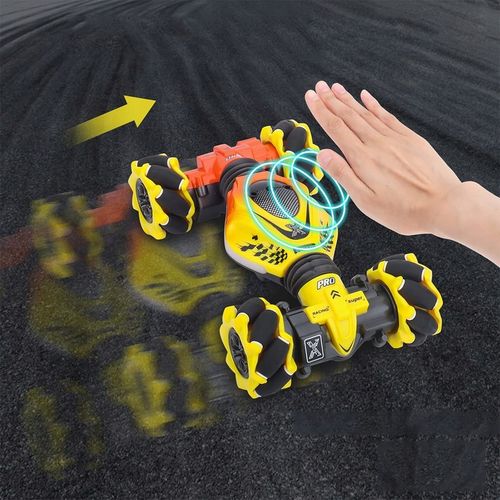 RC SAMOCHÓD KASKADERSKI ZE STEROWANIEM RĘCZNYM 2,4 GHZ OBRÓT O 360° + 2 AKU na Arena.pl