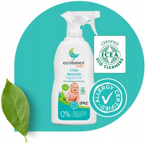 ECOLUNES HIPOALERGICZNY ODPLAMIACZ DO UBRANEK BEZZAPACHOWY 300 ML na Arena.pl