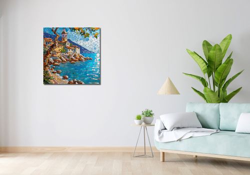 Obraz 70x70cm Mozaikowa Układanka na Arena.pl