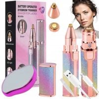 DAMSKI DEPILATOR DO TWARZY BRWI CIAŁA MASZYNKA TRYMER DLA KOBIET DEPILACJA