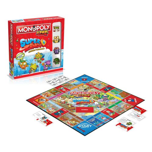 WINNING MOVES Monopoly Junior Super Zings na Arena.pl