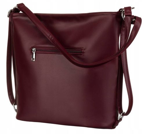 klasyczna, pojemna torebka damska ze skóry ekologicznej - rovicky na Arena.pl