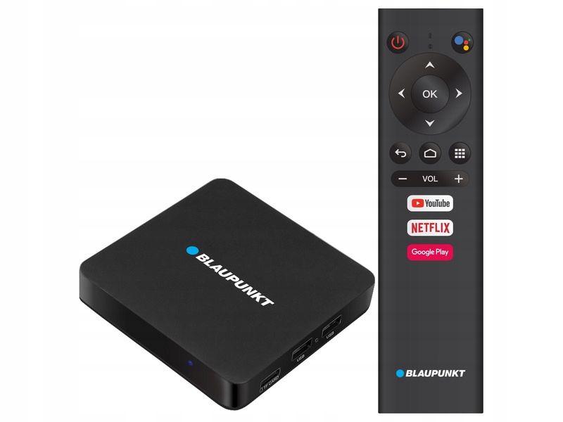 Odtwarzacz multimedialny BLAUPUNKT Android TV Box B-Stream zdjęcie 1