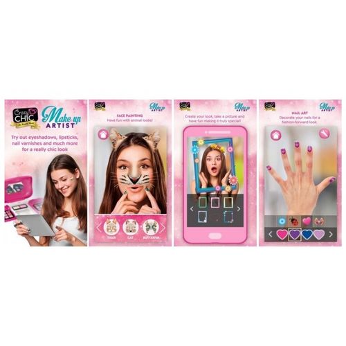 Clementoni CRAZY CHIC STUDIO TOALETKA DO MAKIJAŻU na Arena.pl