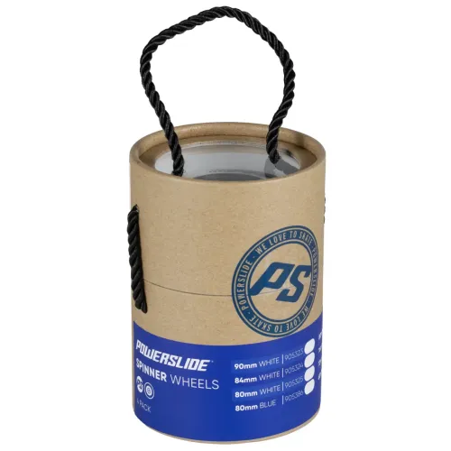 Zestaw 4 kółek Powerslide PS SPINNER Wheels Pack 80mm 88A Blue na Arena.pl