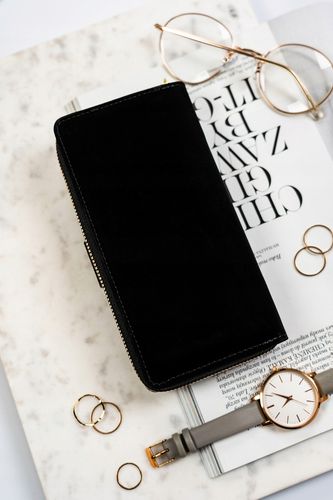 klasyczny portfel damski ze skóry ekologicznej - rovicky na Arena.pl