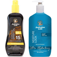 Australian Gold SPF15 Olejek W Sprayu + Moisture Lock 473ml