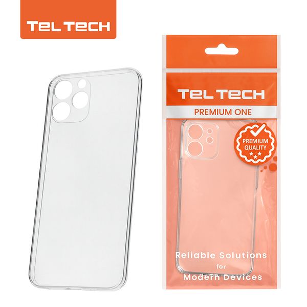 TELTECH NAKŁADKA SLIM CASE 2MM DO IPHONE 13 MINI TRANSPARENTNY zdjęcie 3