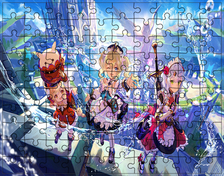 Puzzle Genshin Impact zdjęcie 1
