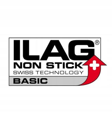 PATELNIA DO NALEŚNIKÓW AMBITION GRAPHITE 25CM INDUKCJA POWŁOKA ILAG BASIC na Arena.pl