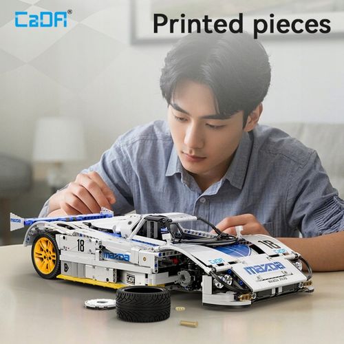 KLOCKI CADA MAZDA 787B AUTO SPORTOWE 50 CM 1:10 WYŚCIGÓWKA 1797 ELEMENTÓW na Arena.pl