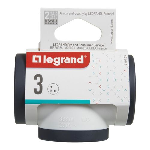Rozgałęźnik 3X2P+Z-B/C Legrand 049435 na Arena.pl