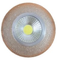SAK-04 AL/AM 5W LED cob 230V opr. strop. stała okrągła szkło akrylowe bursz