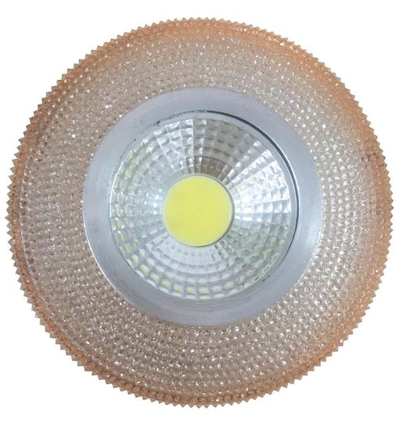 SAK-04 AL/AM 5W LED cob 230V opr. strop. stała okrągła szkło akrylowe bursz zdjęcie 1