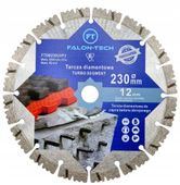 Tarcza diamentowa FALON-TECH 230 mm PRO do betonu zbrojonego kostki cegły