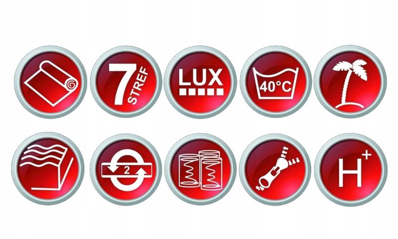 Materac BLACK 120x200 POCKET KOKOS MASUJĄCY 24cm zdjęcie 6