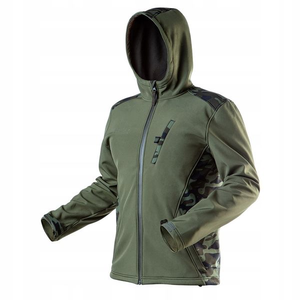 KURTKA SOFTSHELL CAMO L 81-553 NEO zdjęcie 1