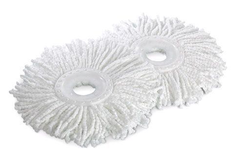 Ścierki do mopa obrotowego 360 stopni Profi zapasowe 2 sztuki mikrofibra na Arena.pl