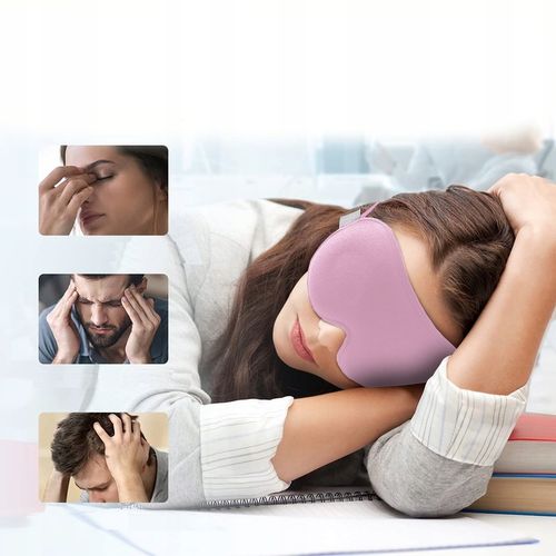 OPASKA NA OCZY DO SPANIA 3D MASKA ZACIEMNIAJĄCA REGULOWANA JAKOŚĆ PREMIUM na Arena.pl