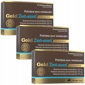 OLIMP GOLD ŻEŃ-SZEŃ COMPLEX 3x30tab SIŁA I WITALNOŚĆ LIBIDO EKSTRAKT MAGNEZ