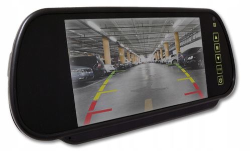 MONITOR TFT LCD 7' w lusterku do kamery cofania na Arena.pl