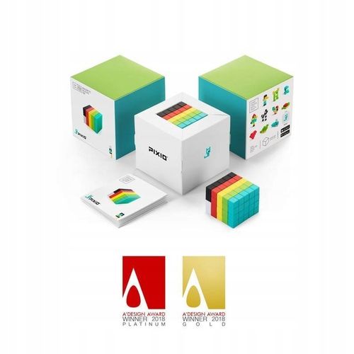 KLOCKI MAGNETYCZNE PIXIO 16 YELLOW COLOR ŻÓŁTE na Arena.pl