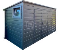 Schowek Domek Ogrodowy 3,2×2 Wiata 0,7×2 Brama Okno Rynny Spad w tył PLG230