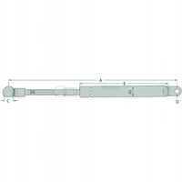 Siłownik Gazowy SZyby Dachowej Same Antares,Aster